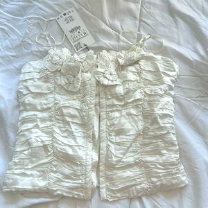Zara bustier top